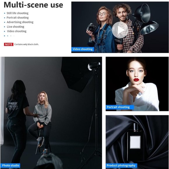 NEW! 10' x 20' / 3 x 6M Photo Studio Backdrop! Never Used! - Picture 6 of 9